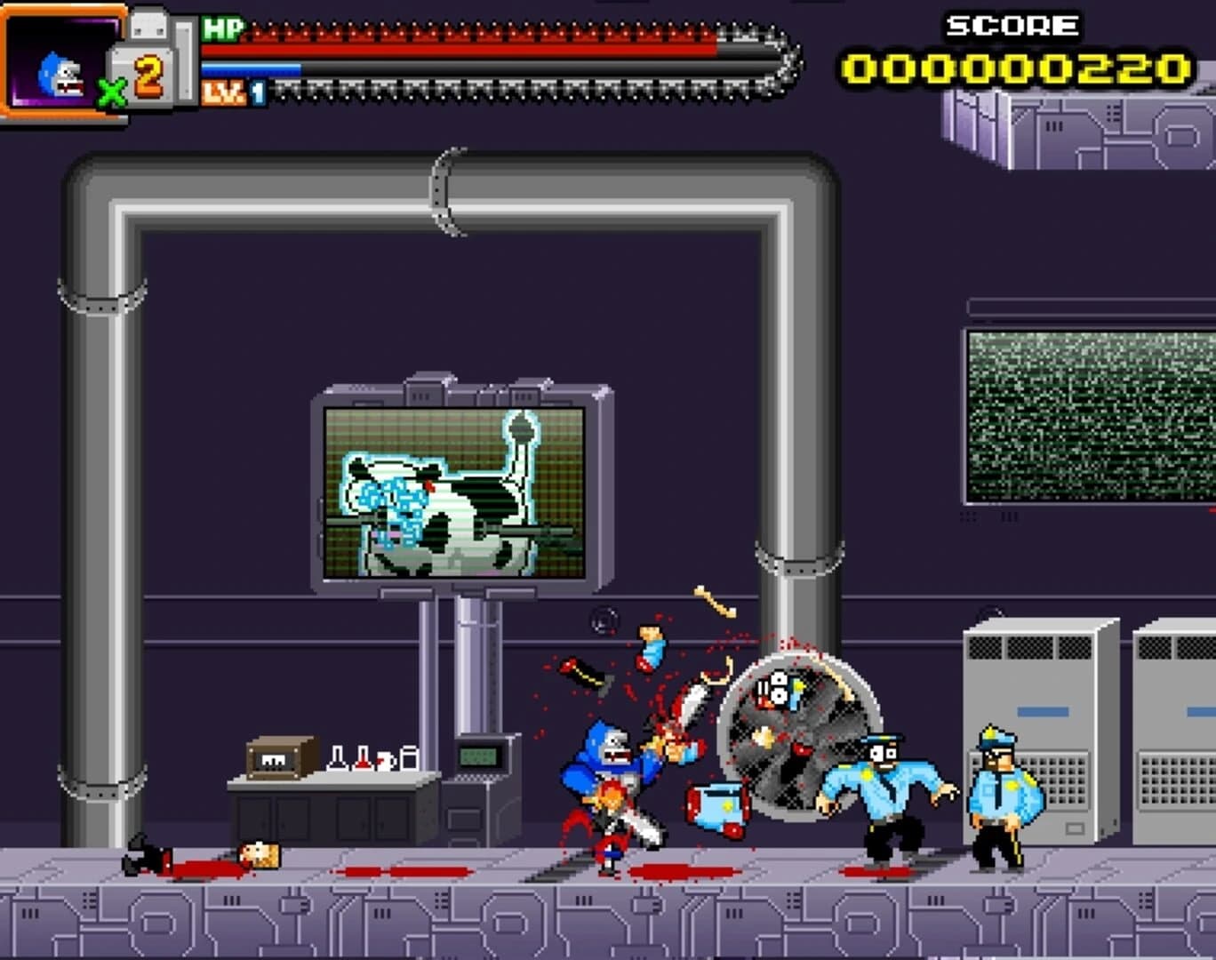 Bionic Chainsaw Pogo Gorilla screenshot 5