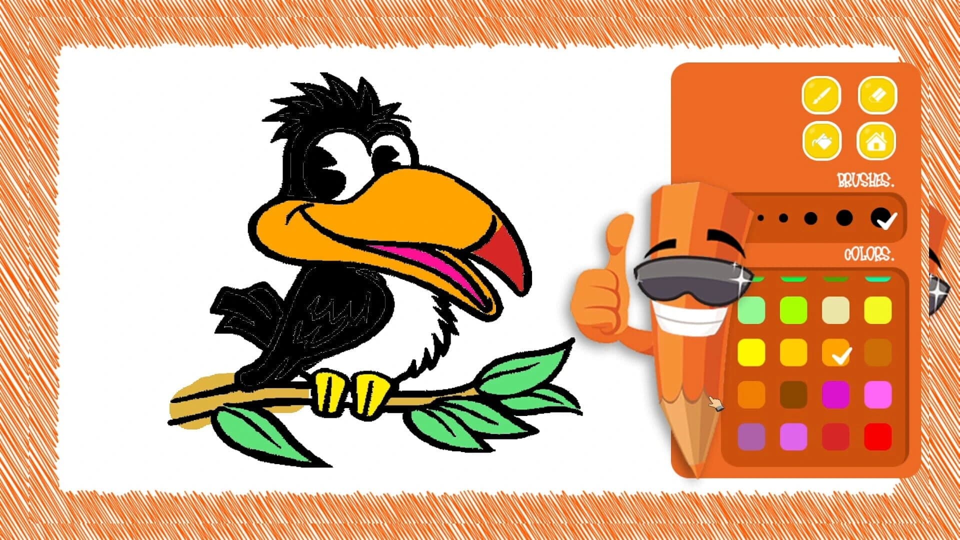 Bird Coloring screenshot 1