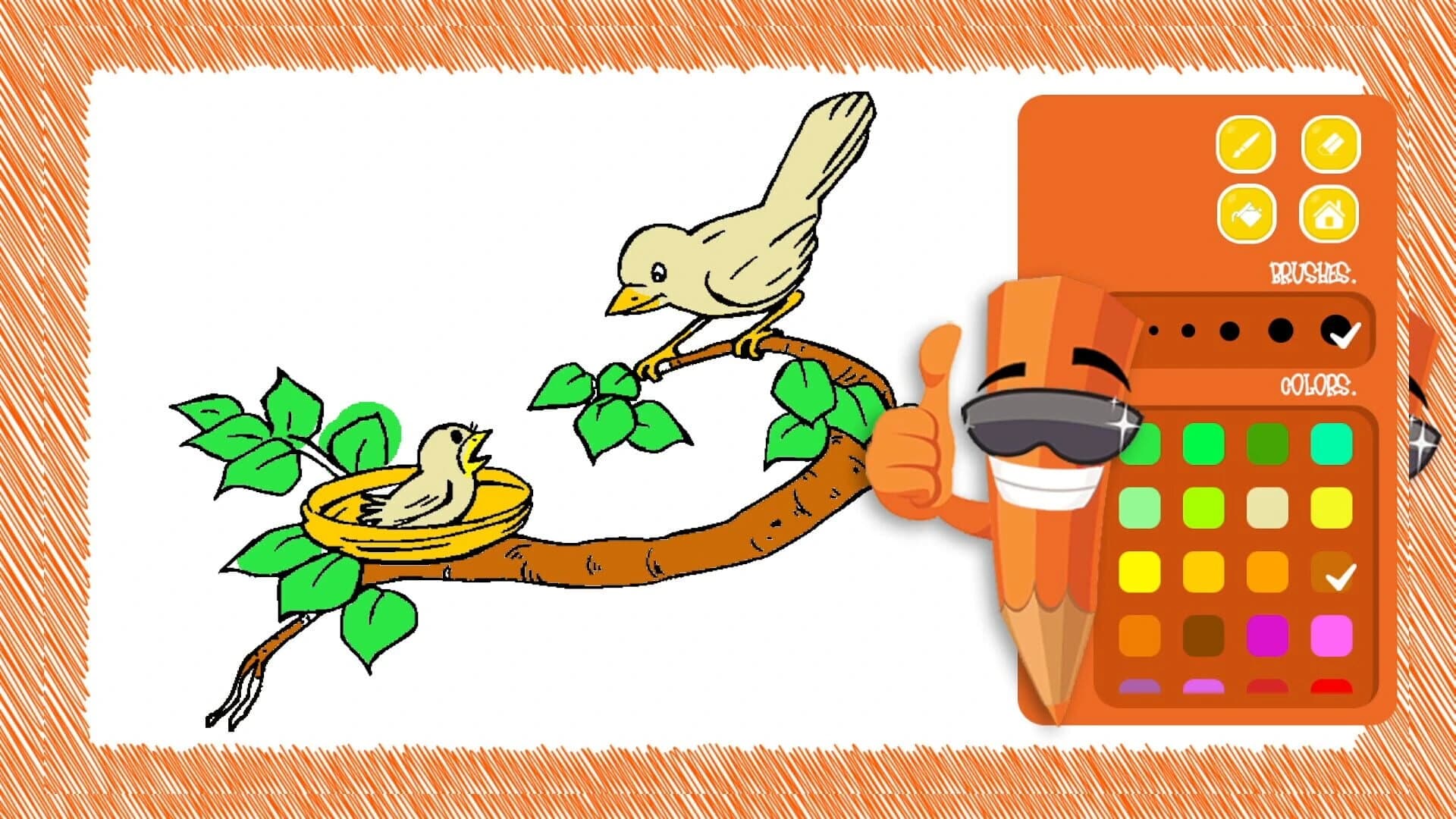 Bird Coloring screenshot 3