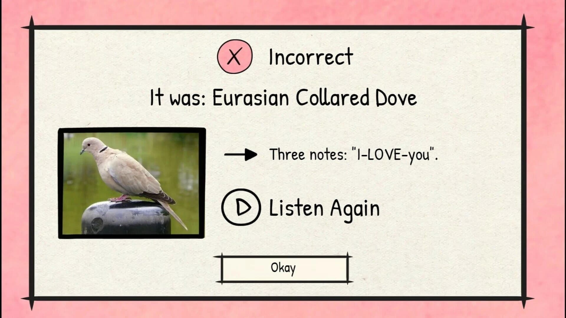 BirdLingo: A birdsong learning game screenshot 4