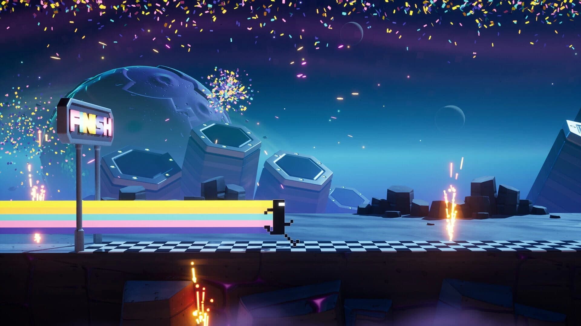 Bit.Trip Rerunner screenshot 1