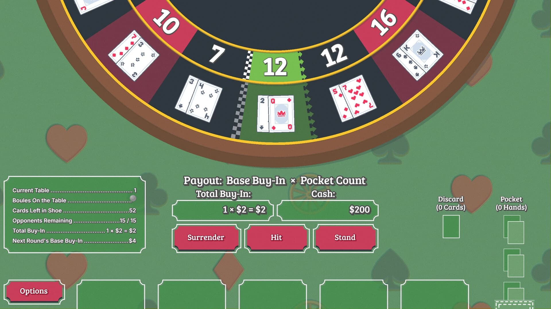 Blackjack Roulette screenshot 2