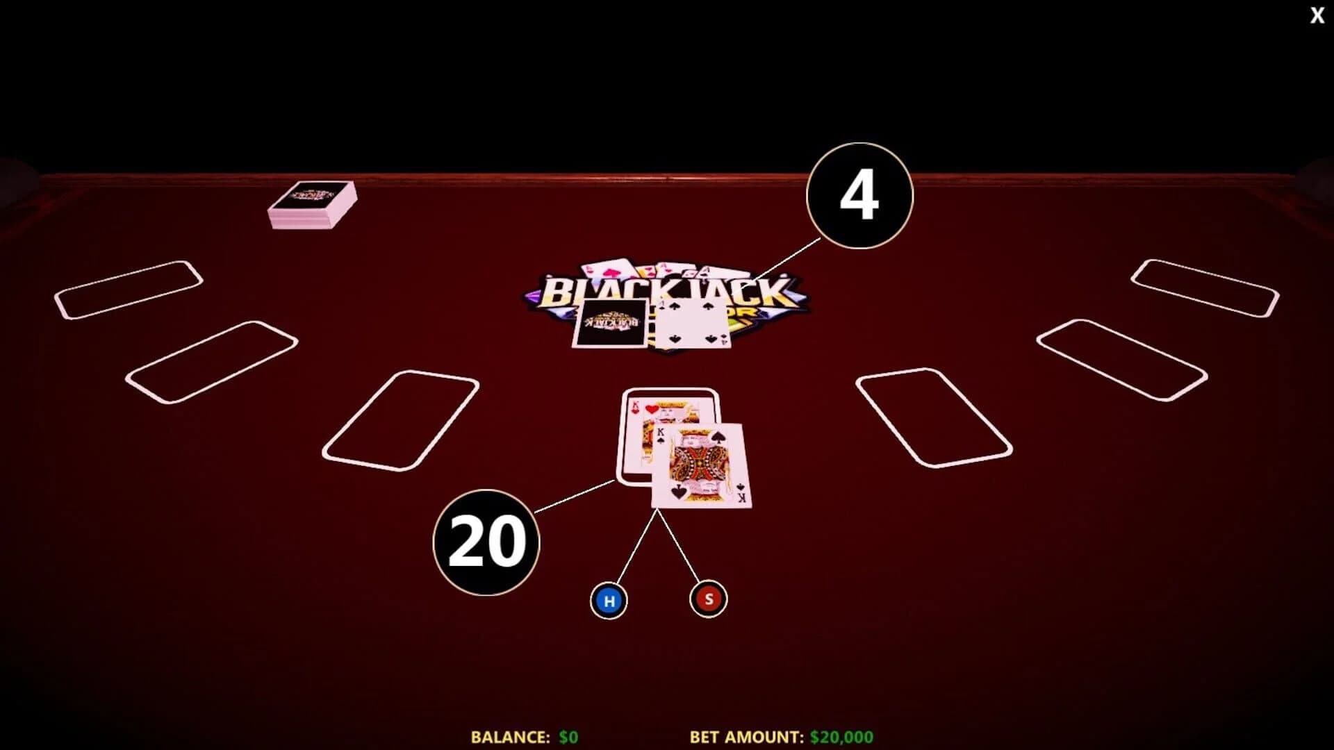 Blackjack Simulator 2025 screenshot 1