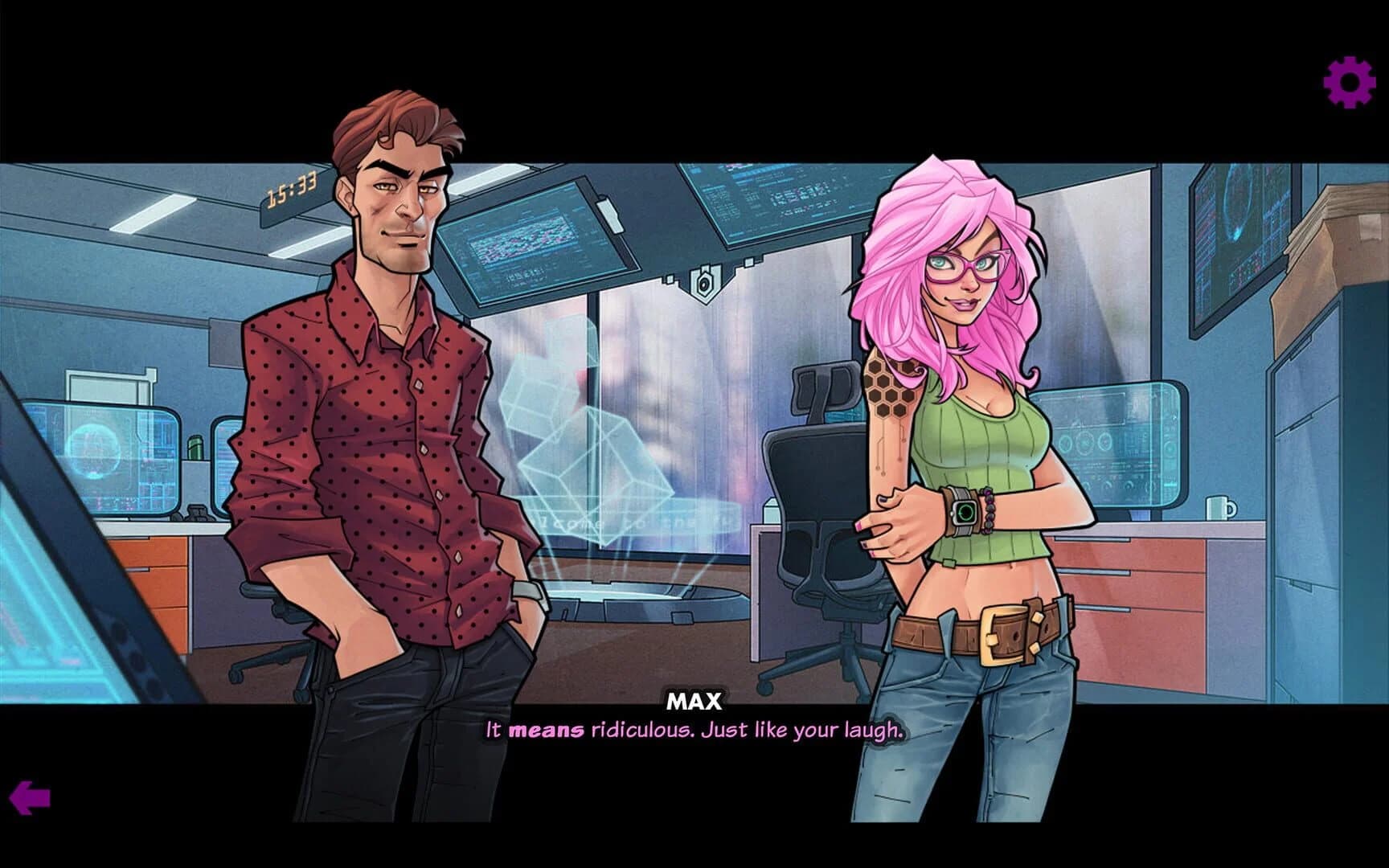 Blake: The Visual Novel screenshot 2