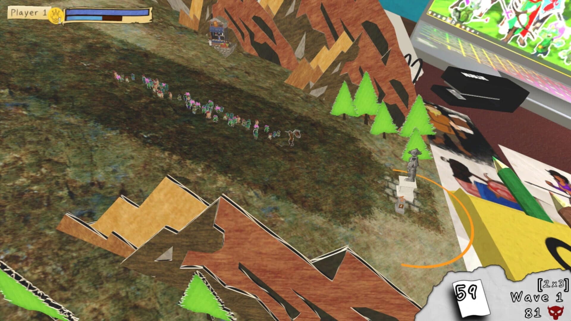 Blitz in the Paper Kingdom screenshot 2