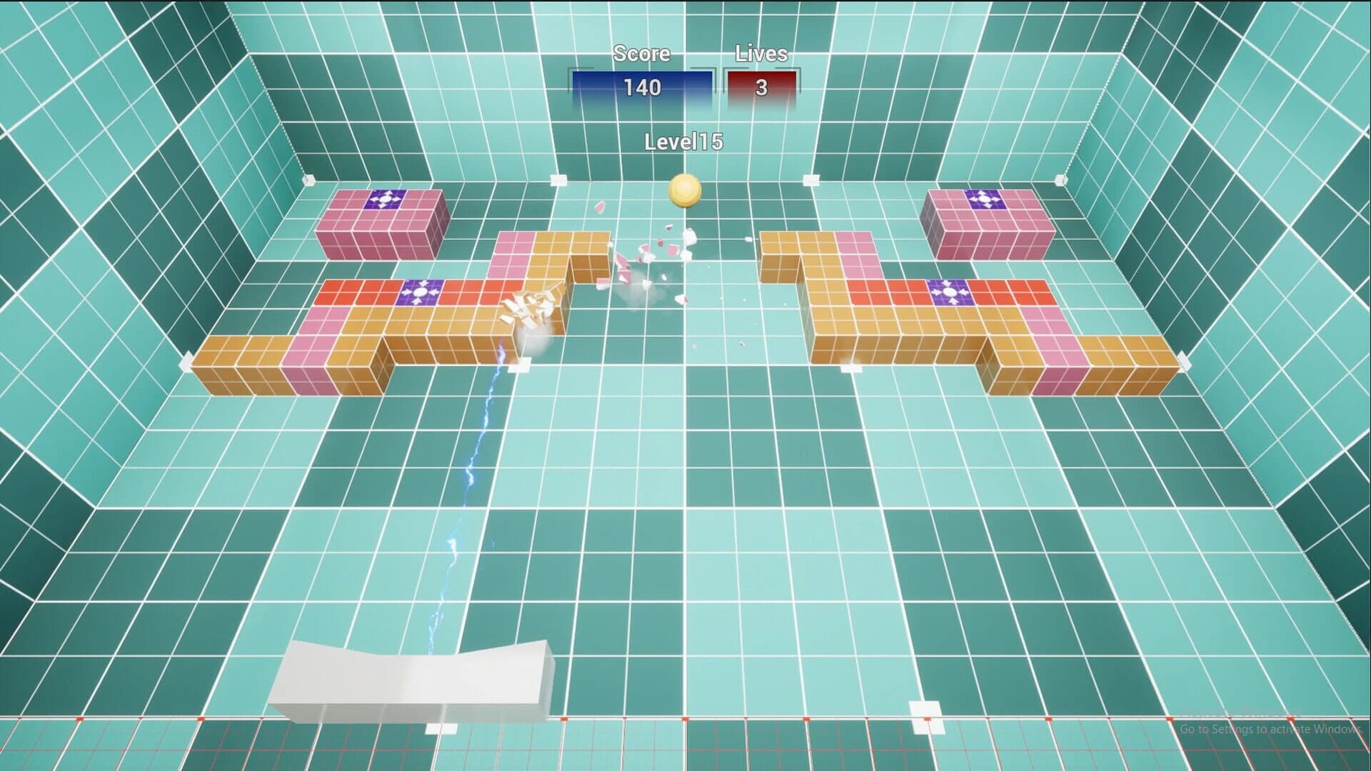 Block Basher 3D screenshot 1