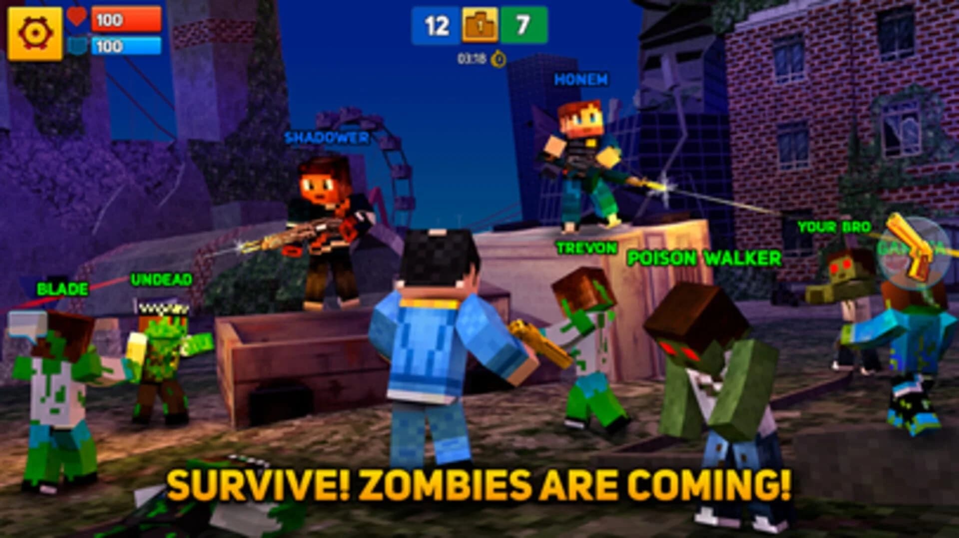 Block City Wars: Mafia Town screenshot 3