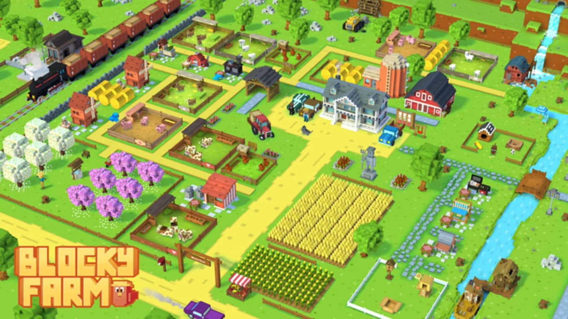 Blocky Farm screenshot 2