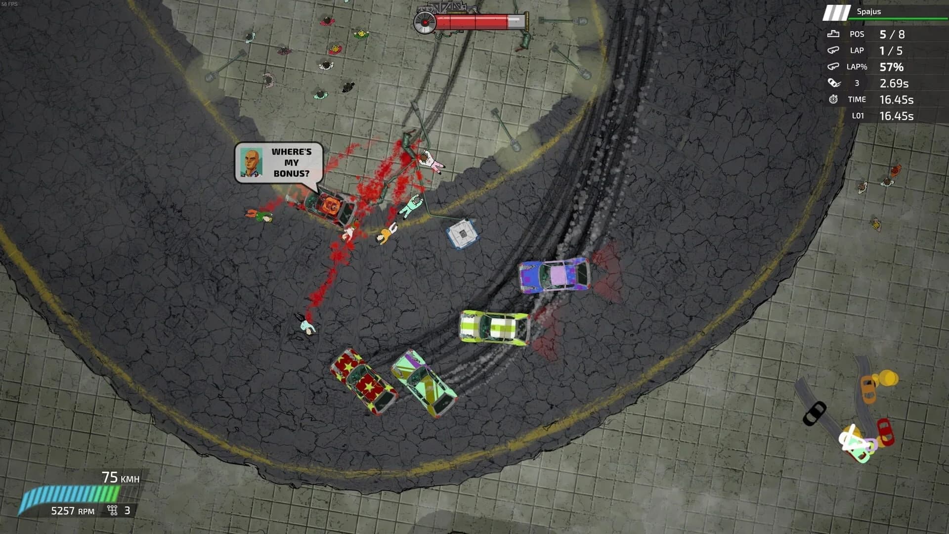 Bloody Rally Show screenshot 1