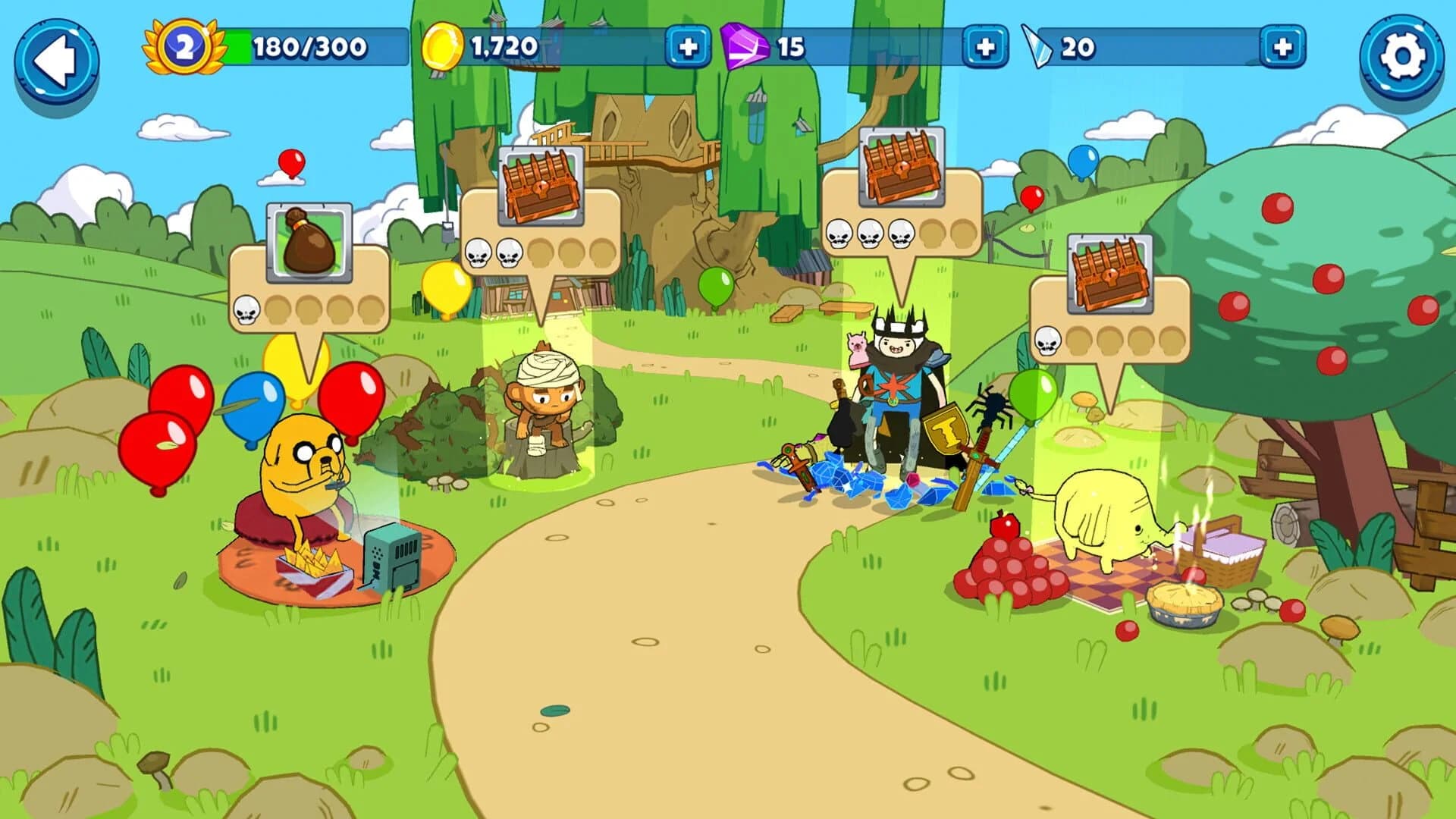 Bloons Adventure Time TD screenshot 3