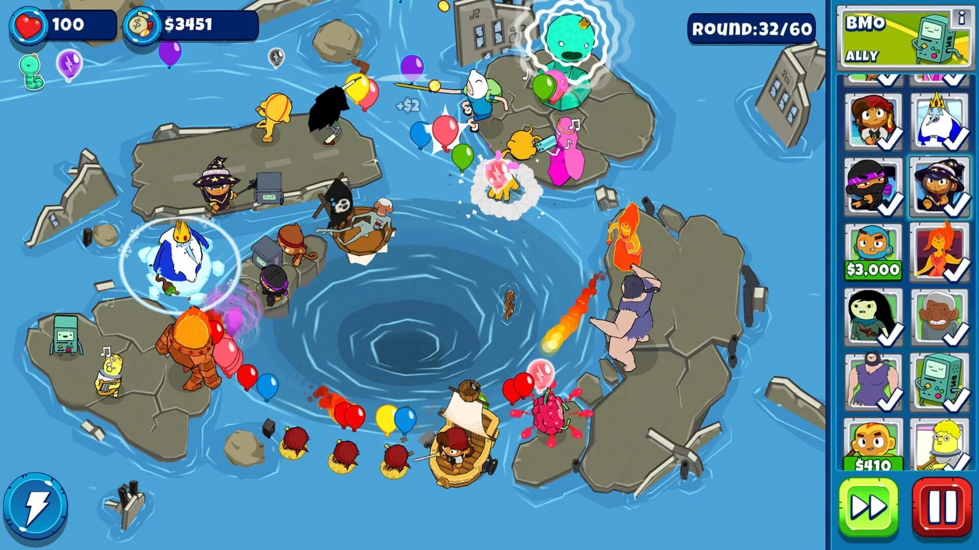 Bloons Adventure Time TD screenshot 2