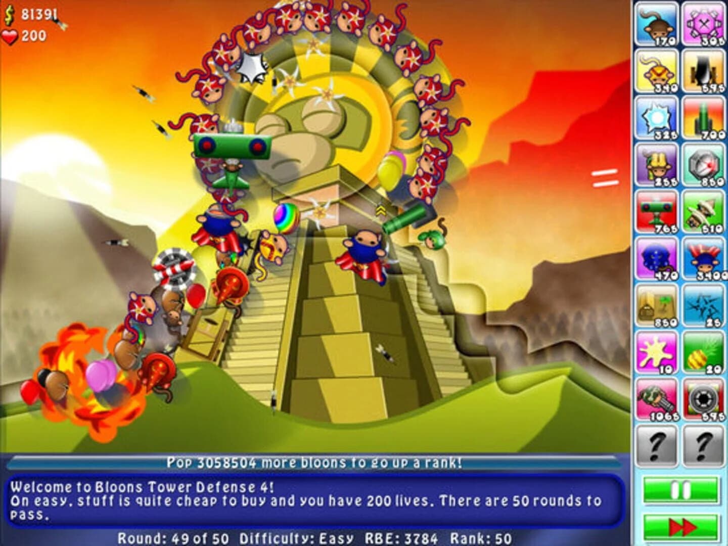 Bloons TD 4 HD screenshot 1