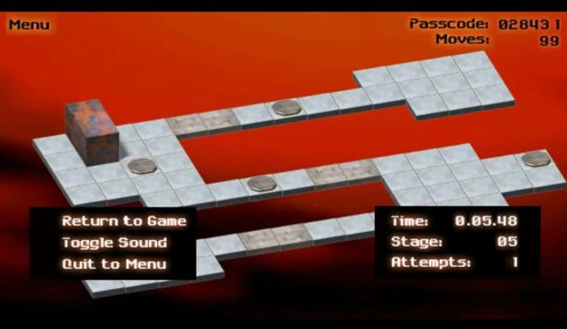 Bloxorz screenshot 5