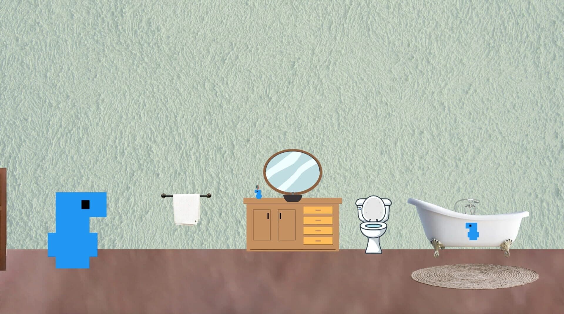 Blu-dude in the Quest of Reality in Time screenshot 1