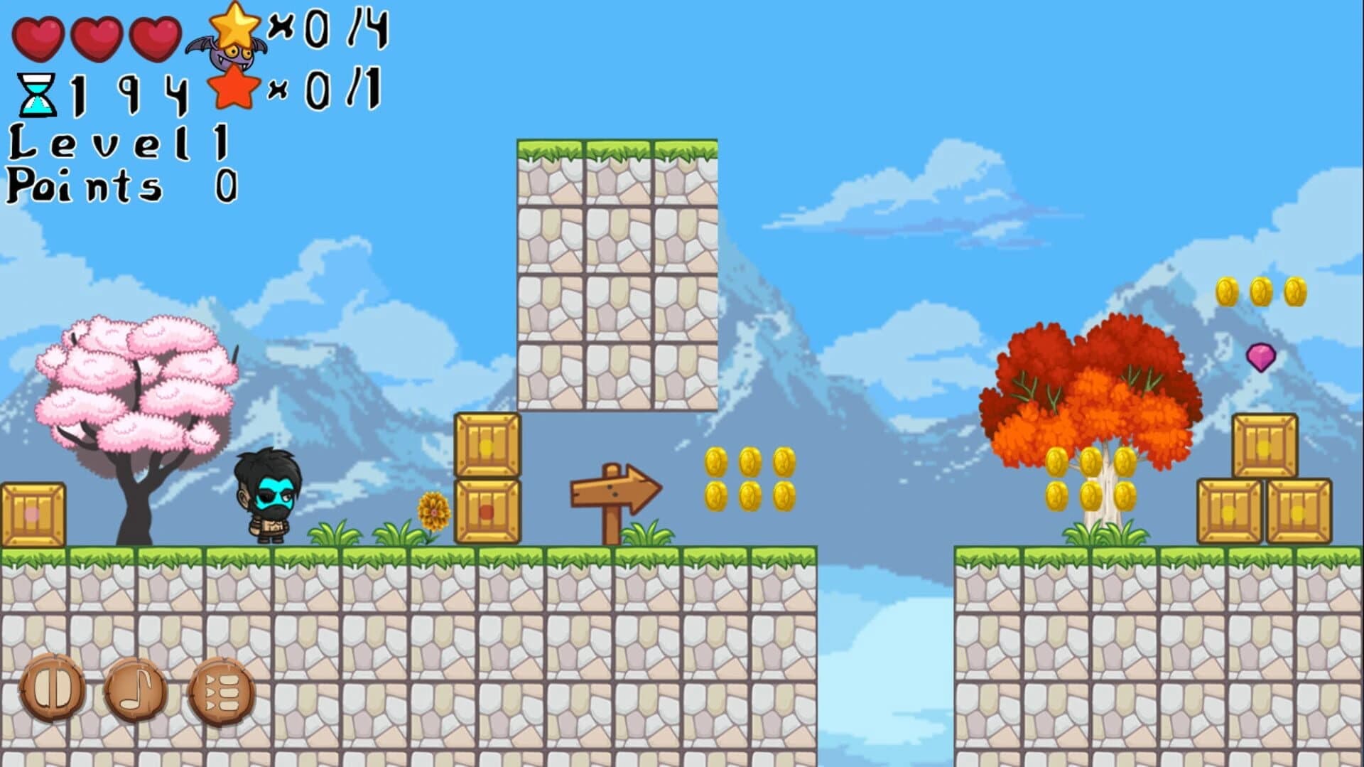 Blue Barbarian Man screenshot 3
