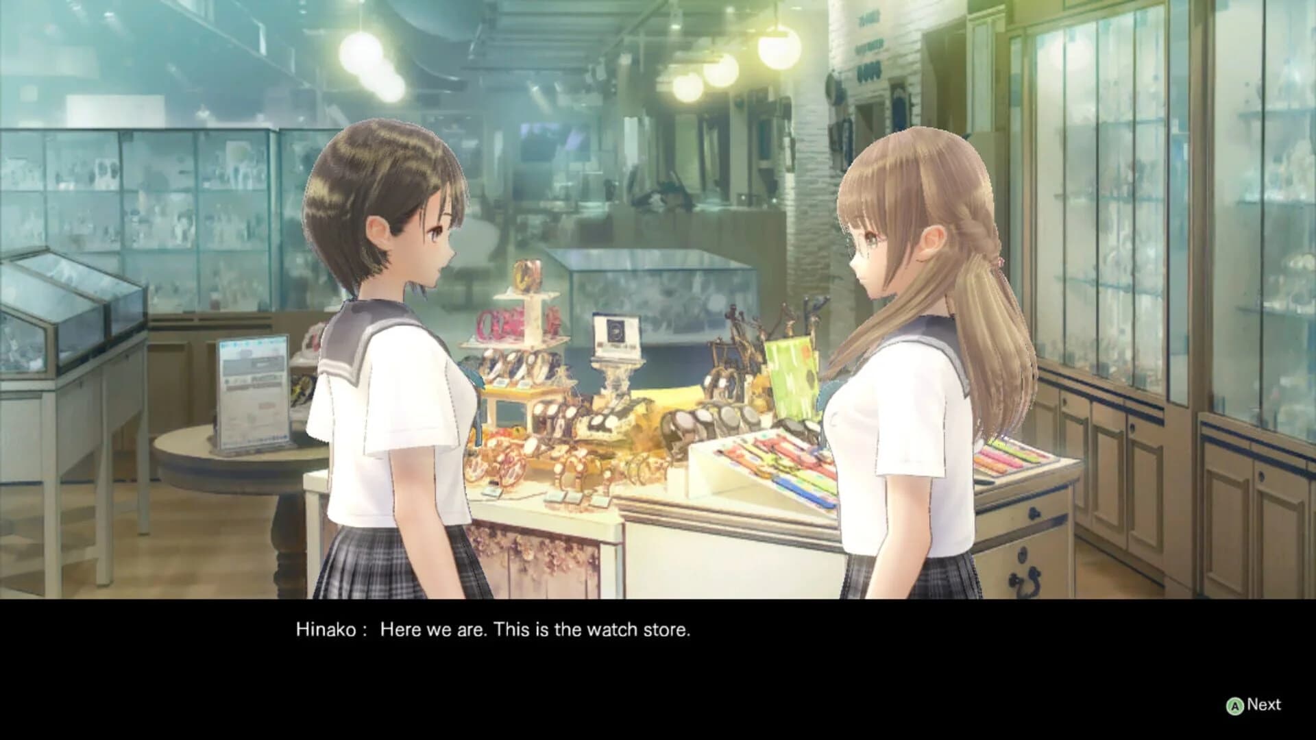 Blue Reflection screenshot 3