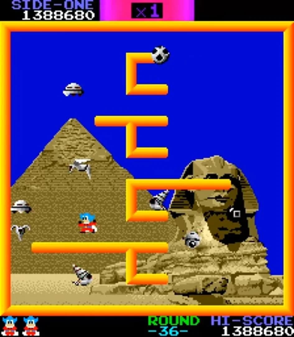 Bomb Jack screenshot 2