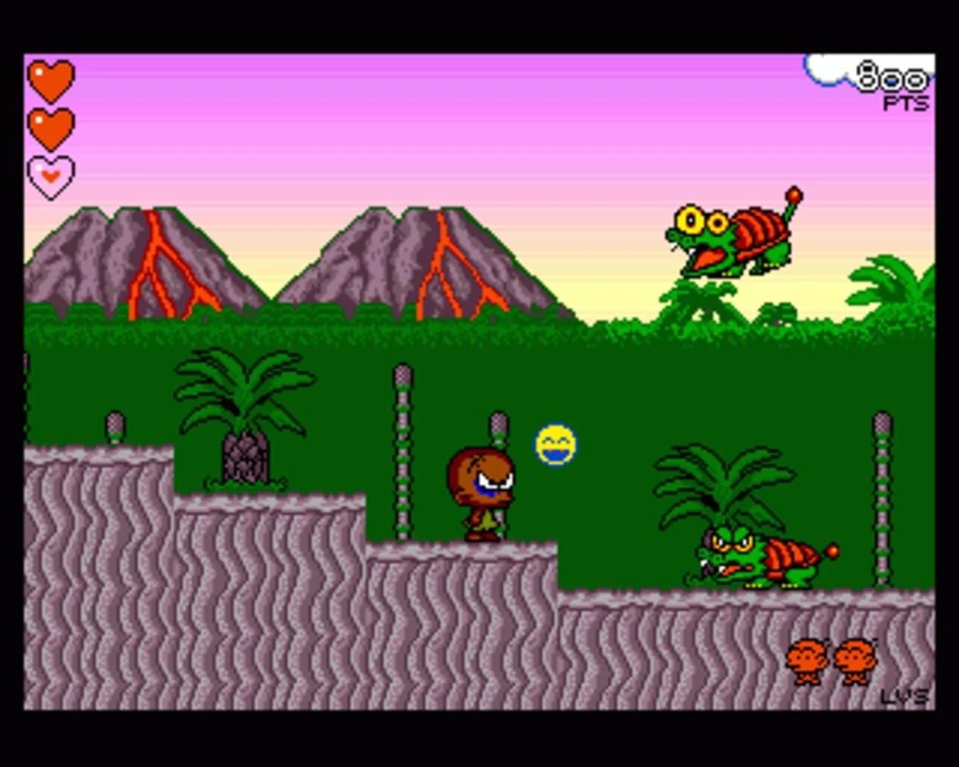 Bonk's Adventure screenshot 2