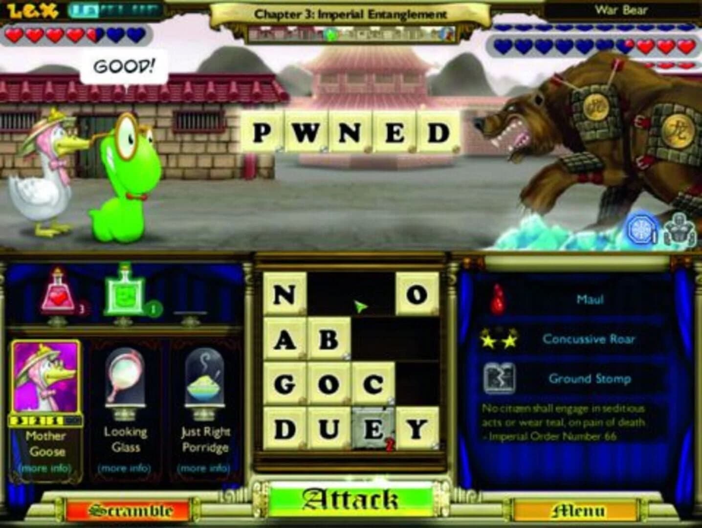 Bookworm Adventures Volume 2 screenshot 1
