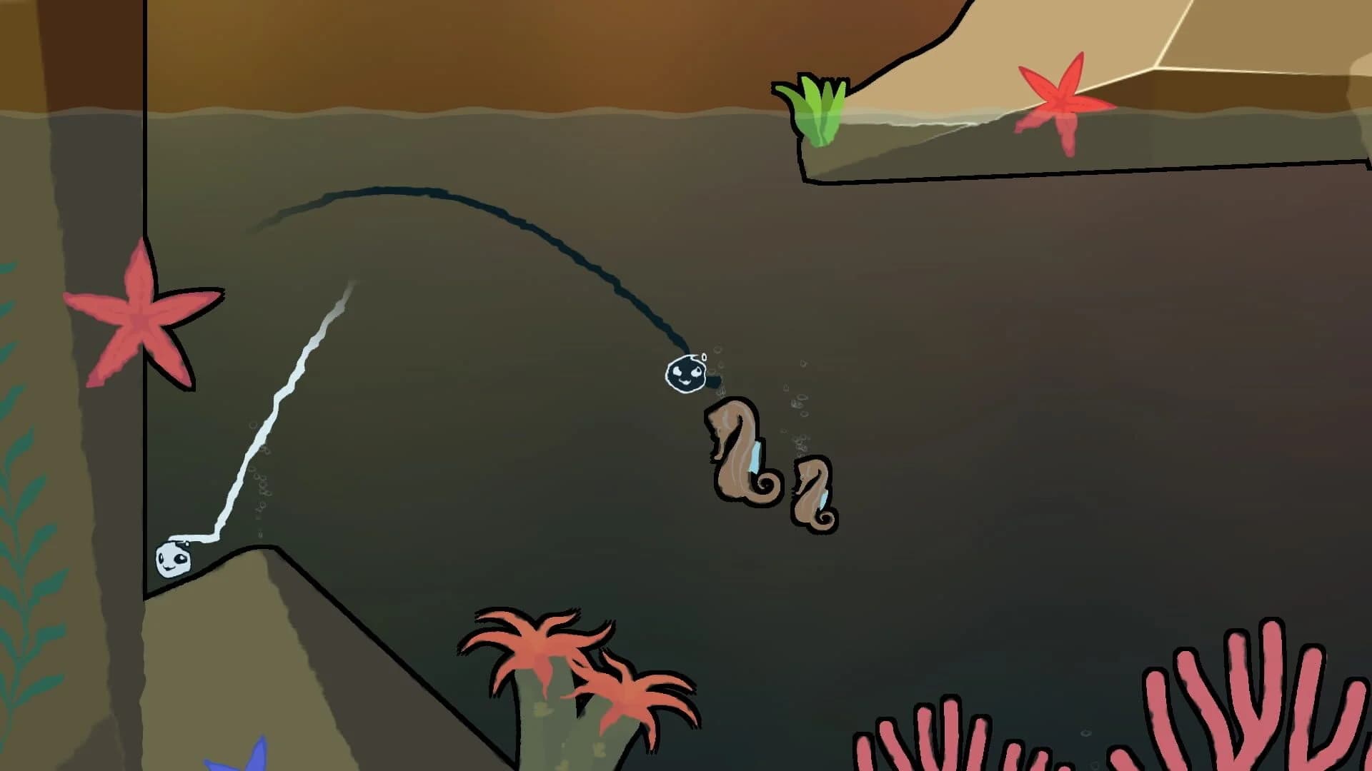 Bouncing Over It with friends screenshot 4