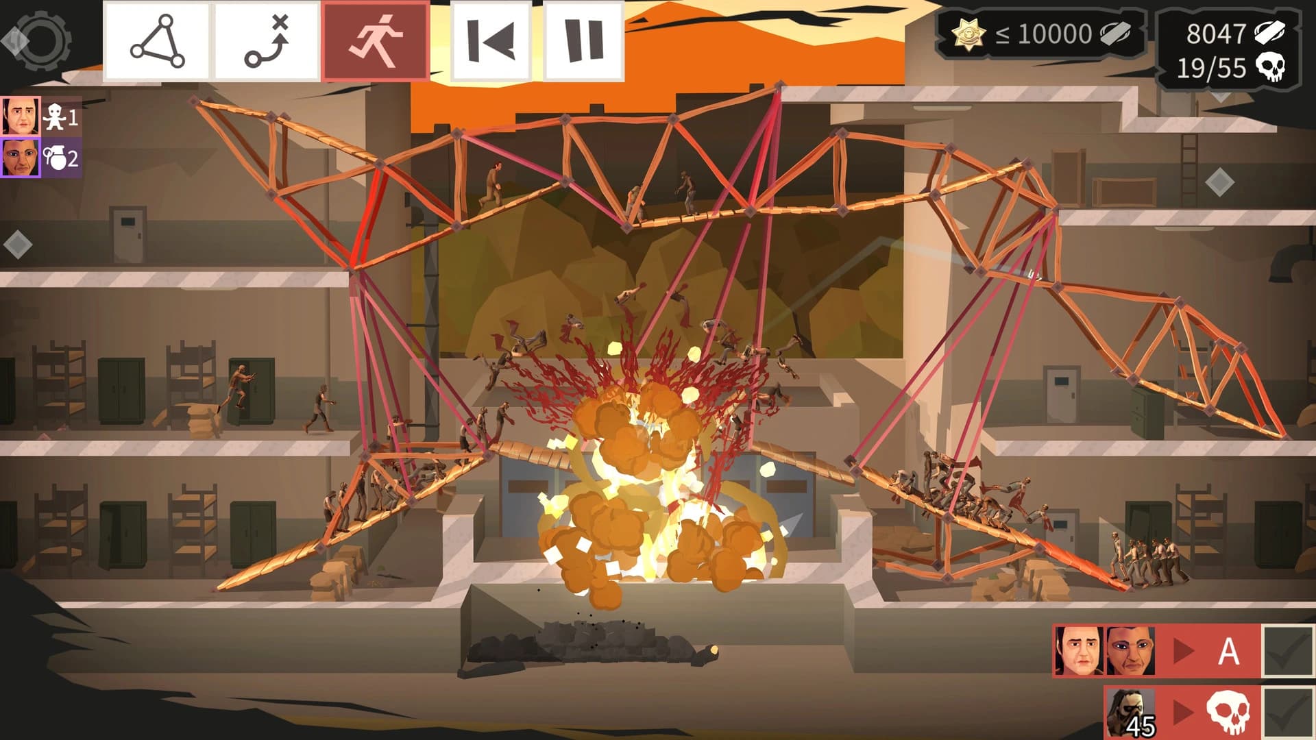 Bridge Constructor: The Walking Dead screenshot 5
