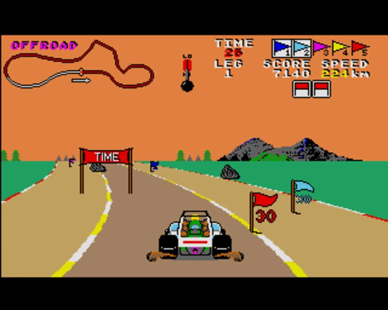 Buggy Boy screenshot 1