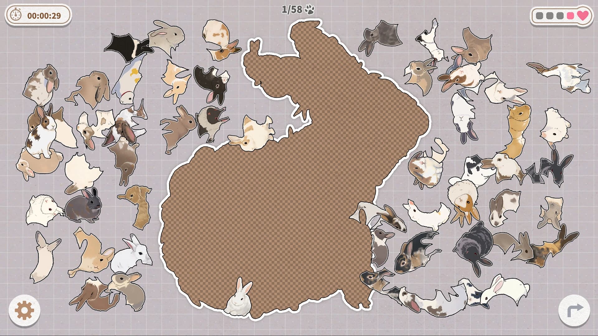 Bunnies Huddled Together screenshot 8
