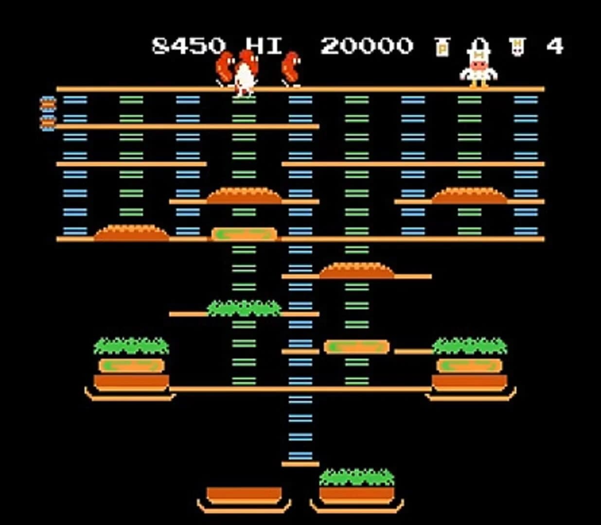 BurgerTime screenshot 1