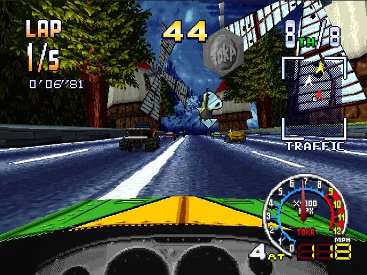 Burning Road screenshot 2