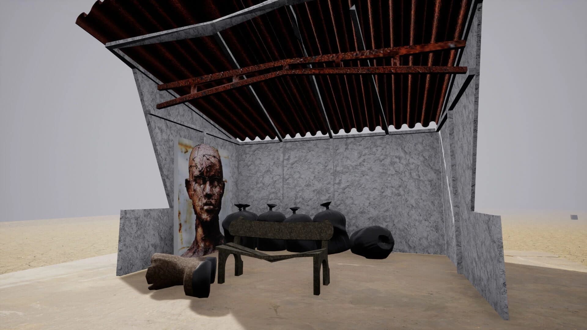 Bus stop in the fog screenshot 4