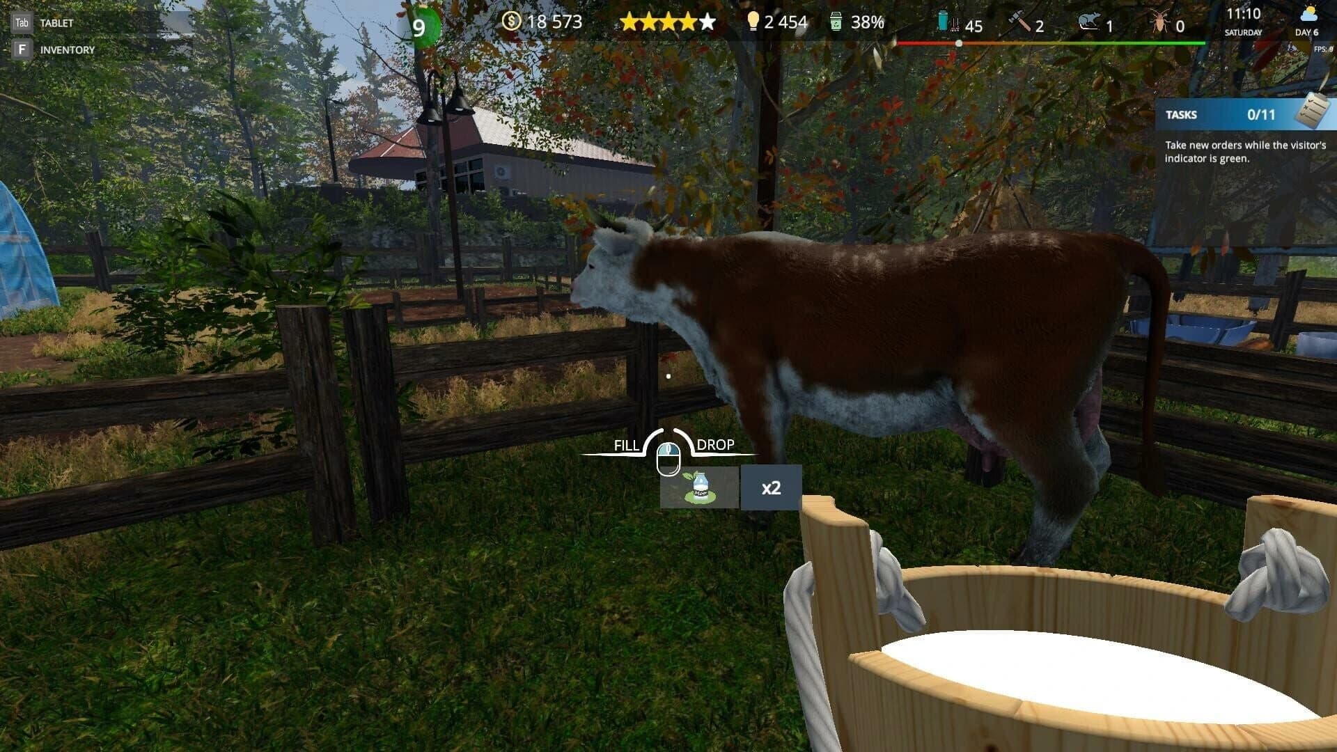 Cafe Owner Simulator: Farm DLC screenshot 4