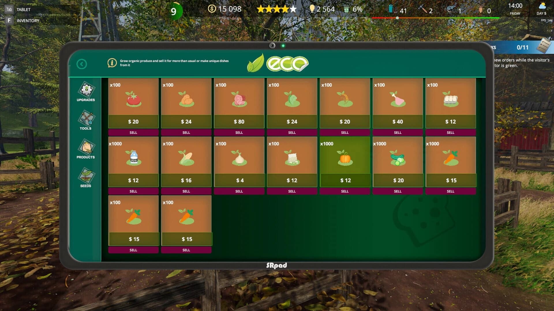Cafe Owner Simulator: Farm DLC screenshot 2