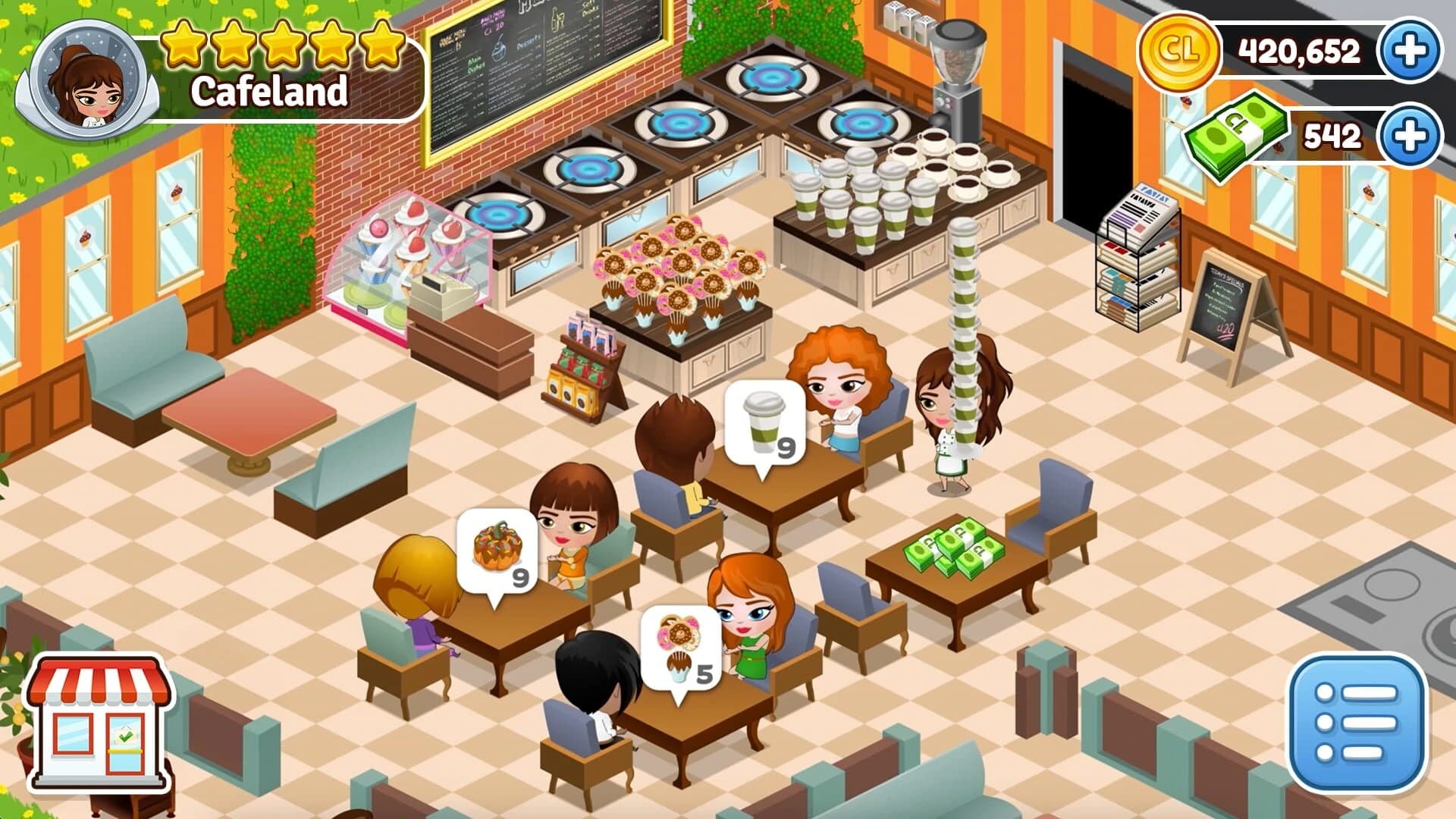 Cafeland: World Kitchen screenshot 3