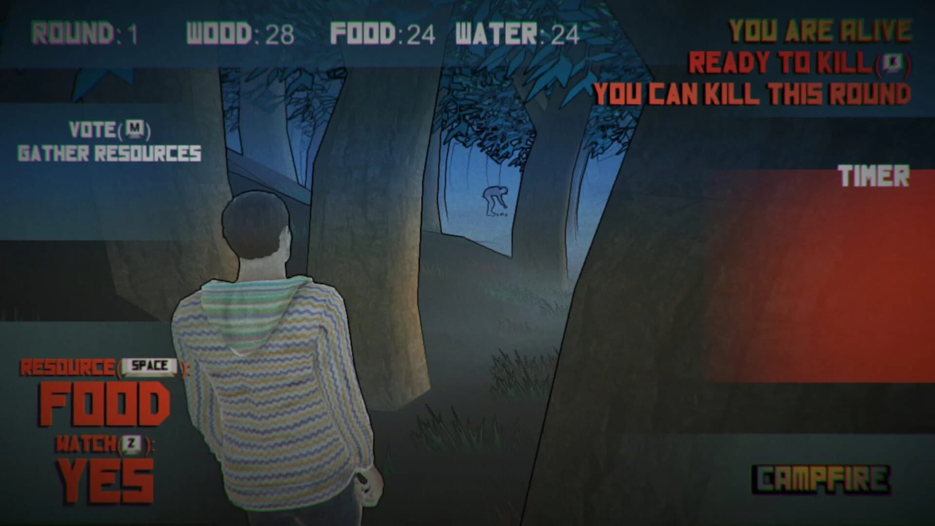 Campfire: One of Us Is the Killer screenshot 1