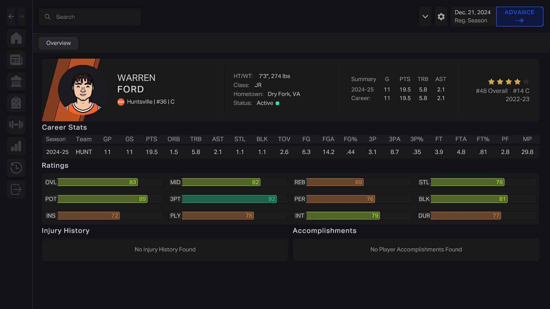 Campus Legends College Basketball screenshot 3