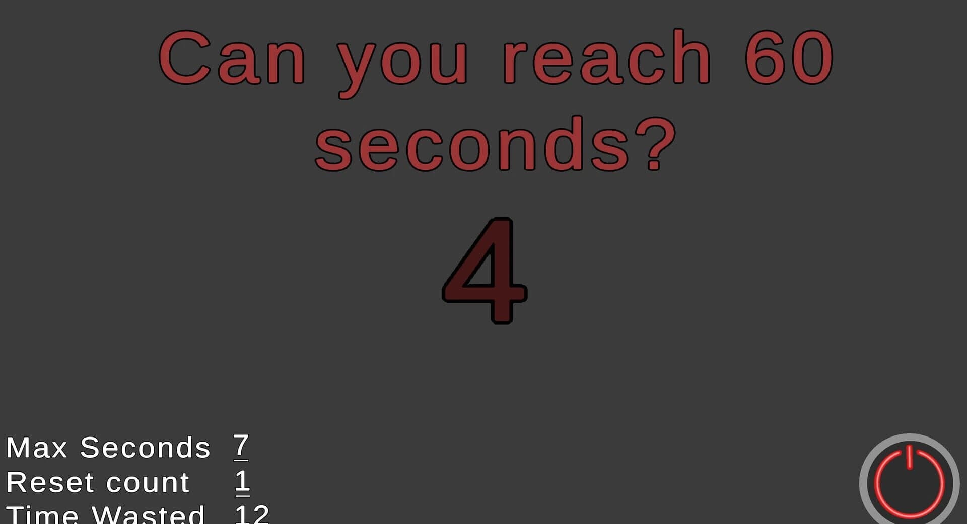 Can You Reach 60 Seconds screenshot 3