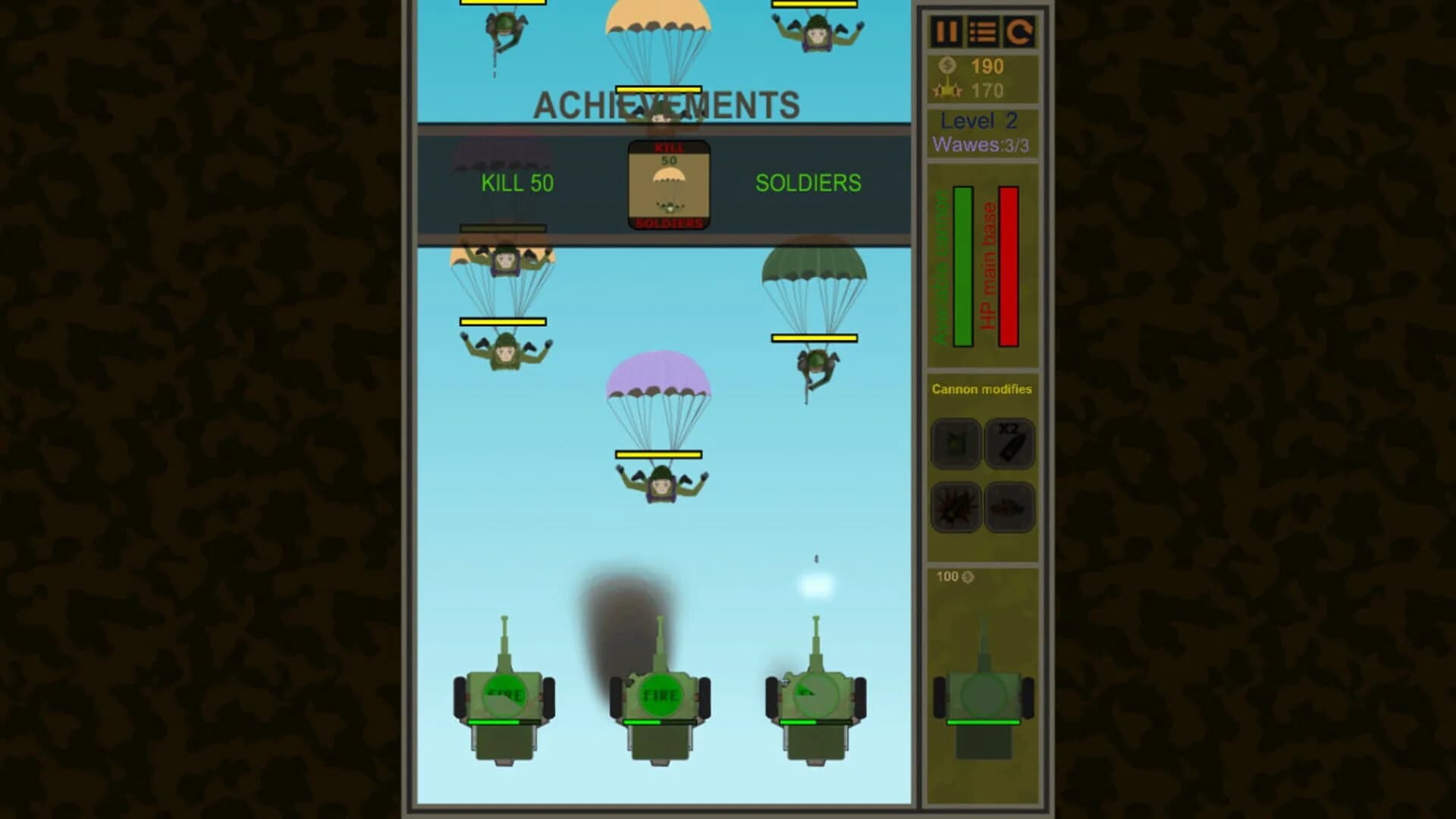 Cannons-Defenders: Steam Edition screenshot 2