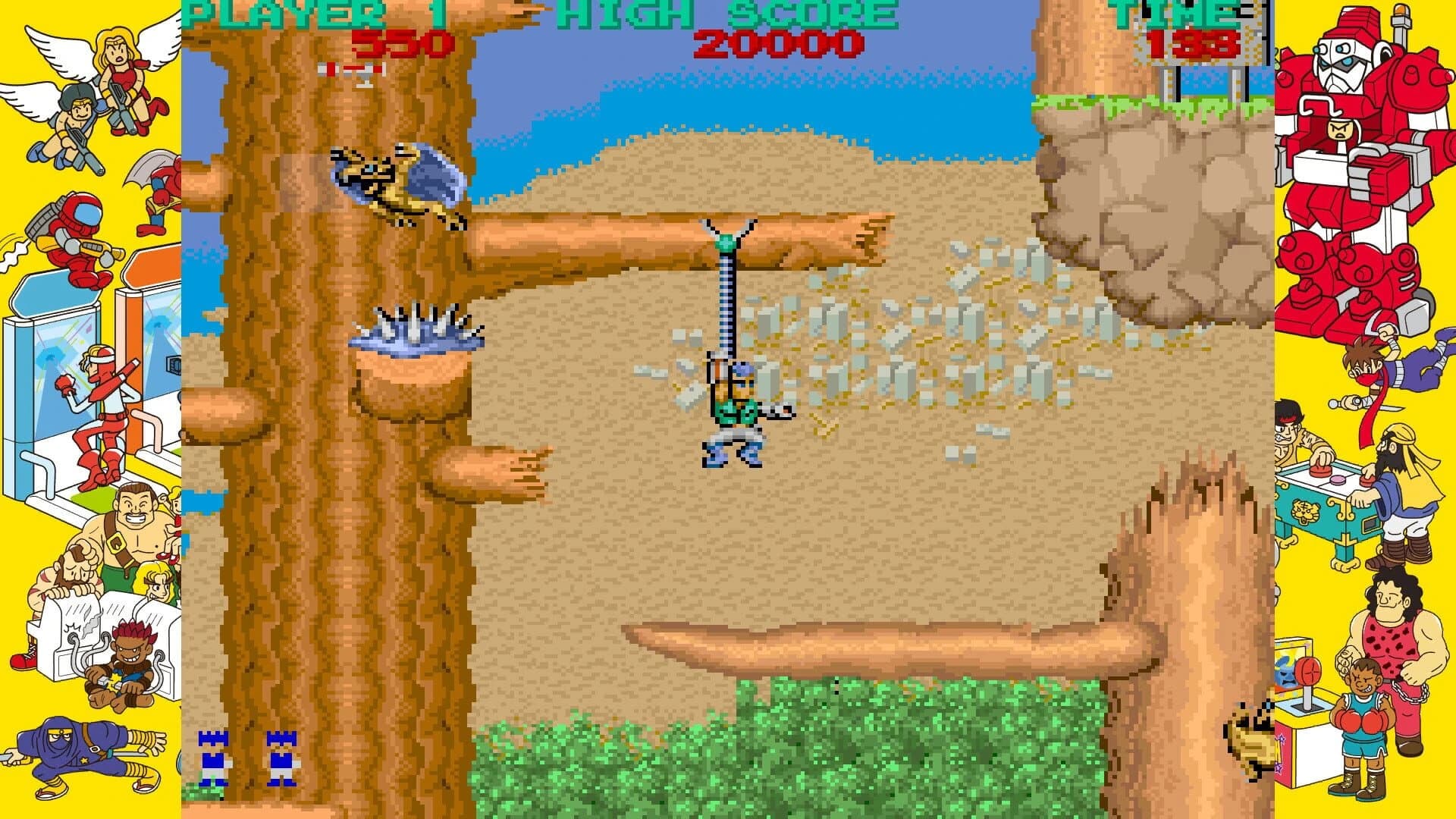Capcom Arcade Stadium: Bionic Commando screenshot 3