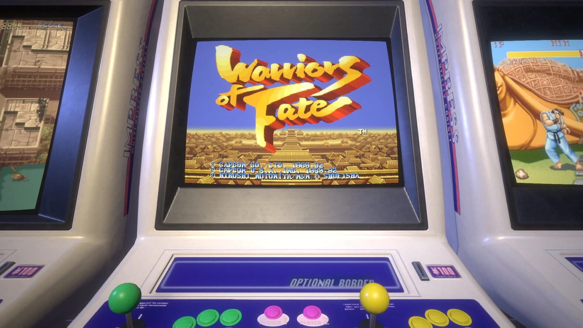 Capcom Arcade Stadium: Warriors of Fate screenshot 1