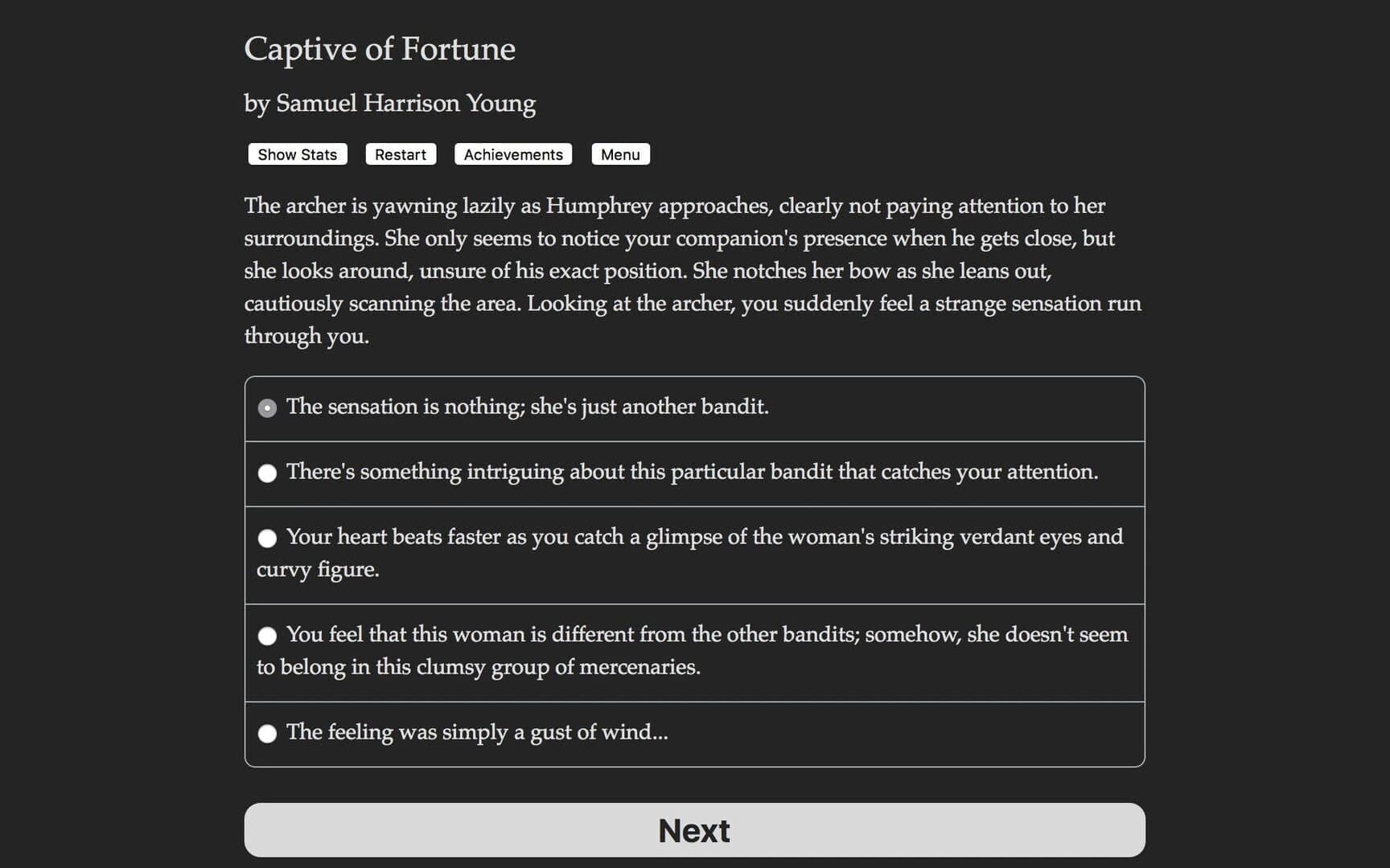Captive of Fortune screenshot 2
