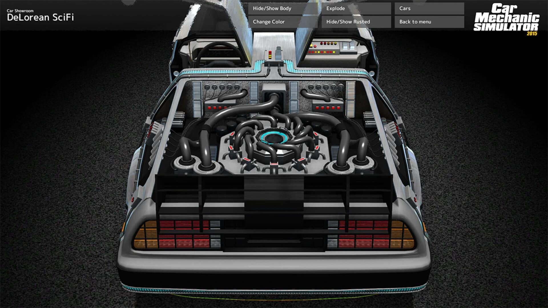 Car Mechanic Simulator 2015: DeLorean screenshot 3