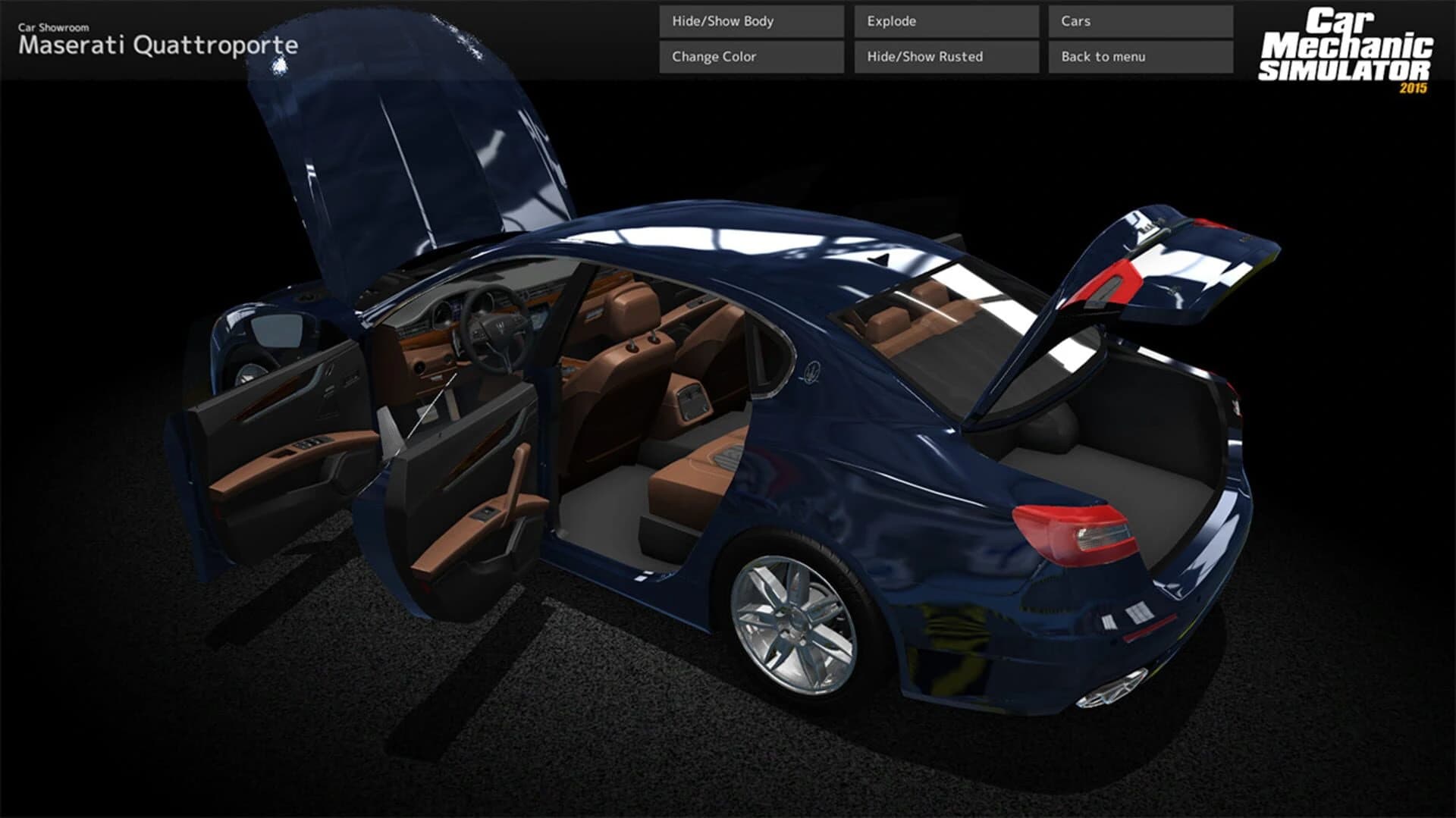 Car Mechanic Simulator 2015: Maserati screenshot 2