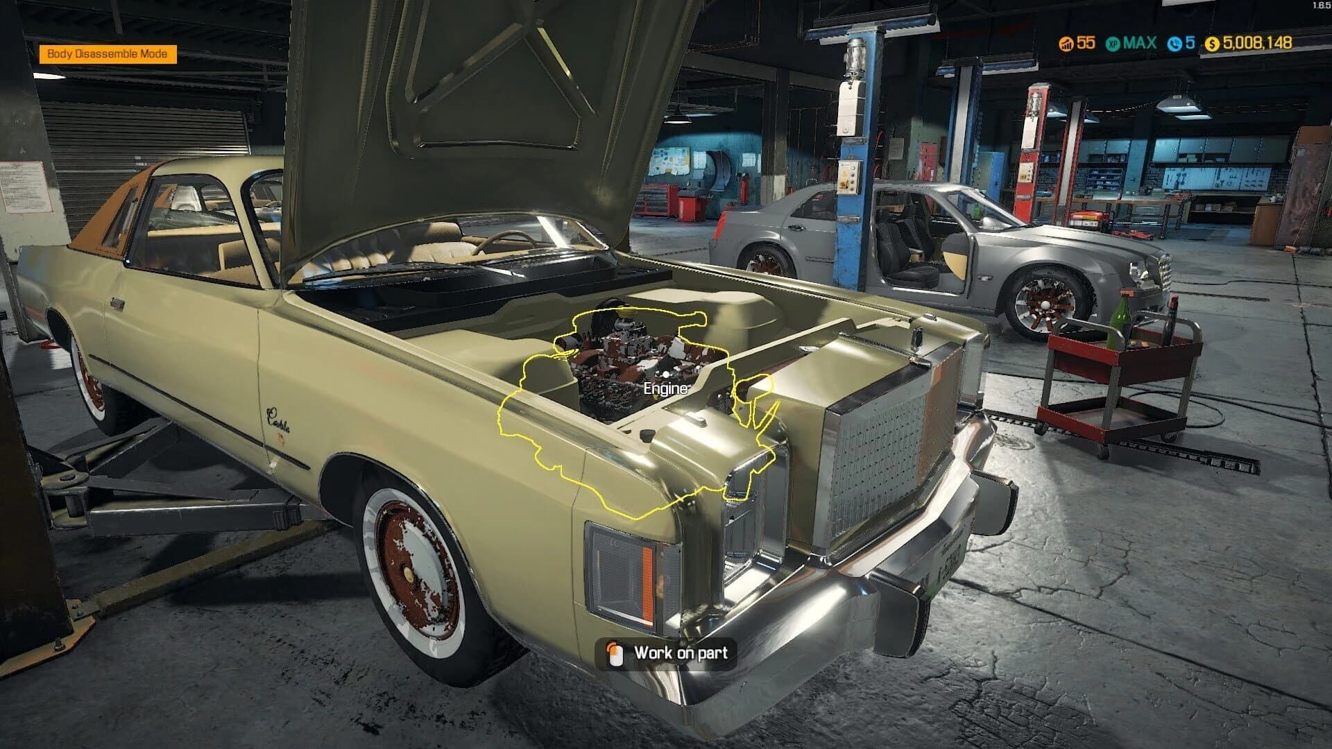 Car Mechanic Simulator 2018: Chrysler screenshot 4