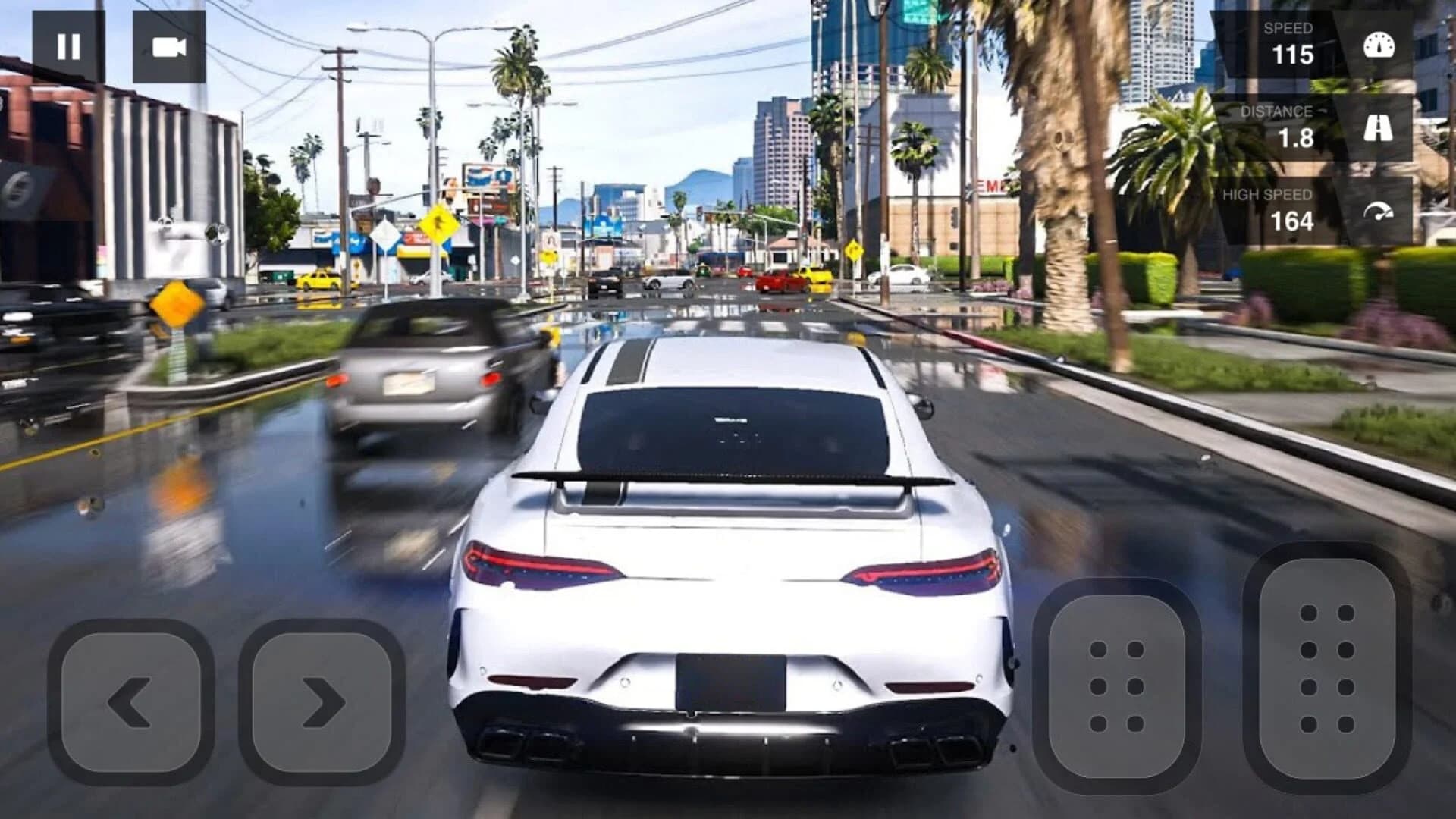 Car Racing: Highway Driving Simulator screenshot 2