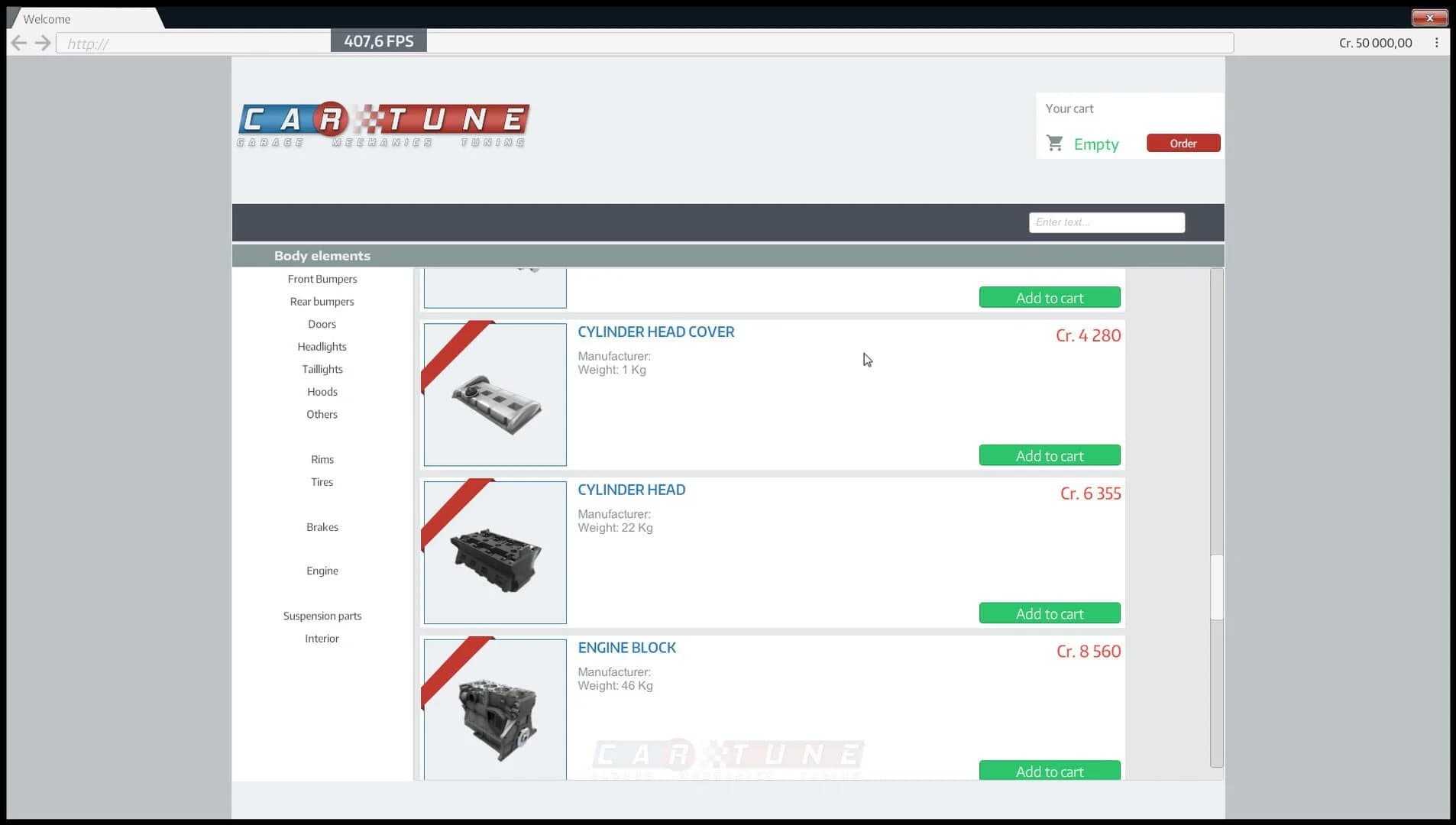 Car Tune: Project screenshot 4