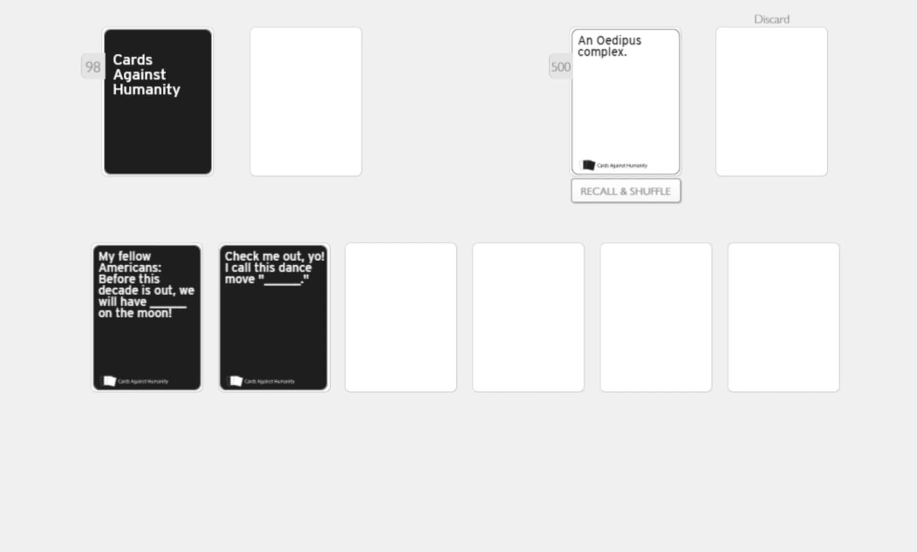 Cards Against Online screenshot 1