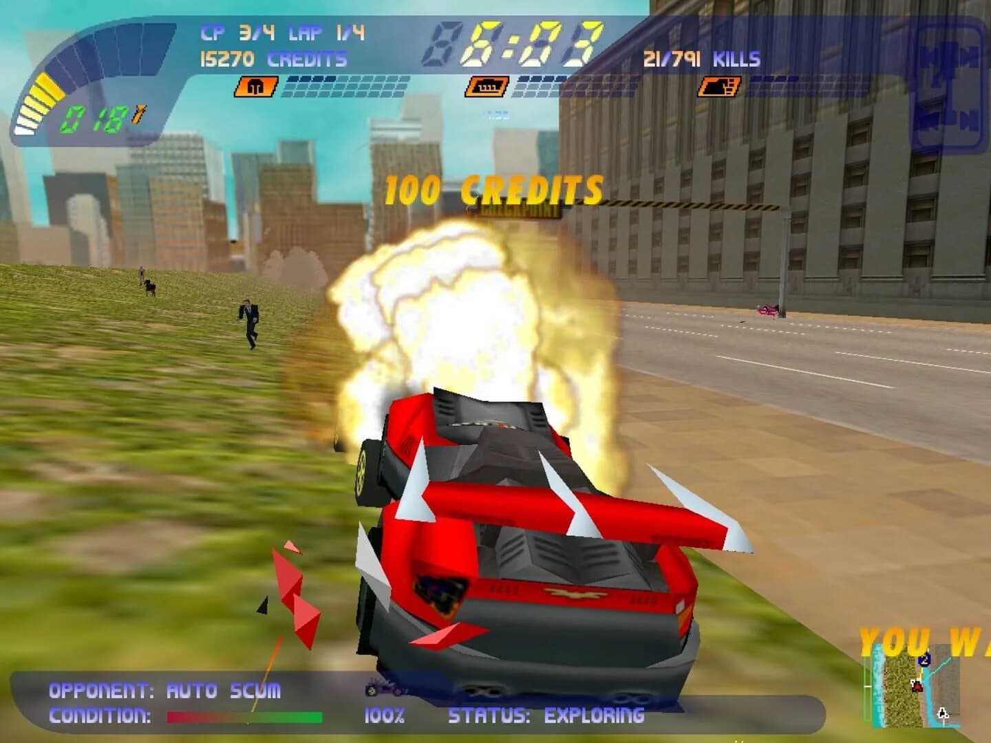 Carmageddon II: Carpocalypse Now screenshot 3
