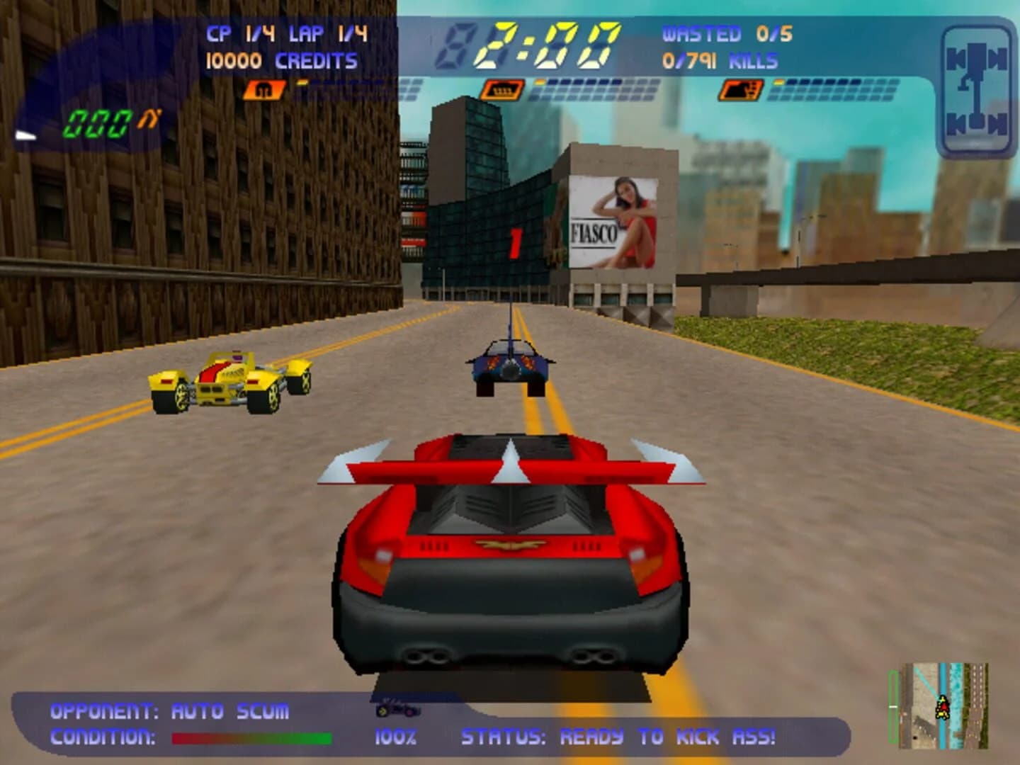 Carmageddon II: Carpocalypse Now screenshot 1