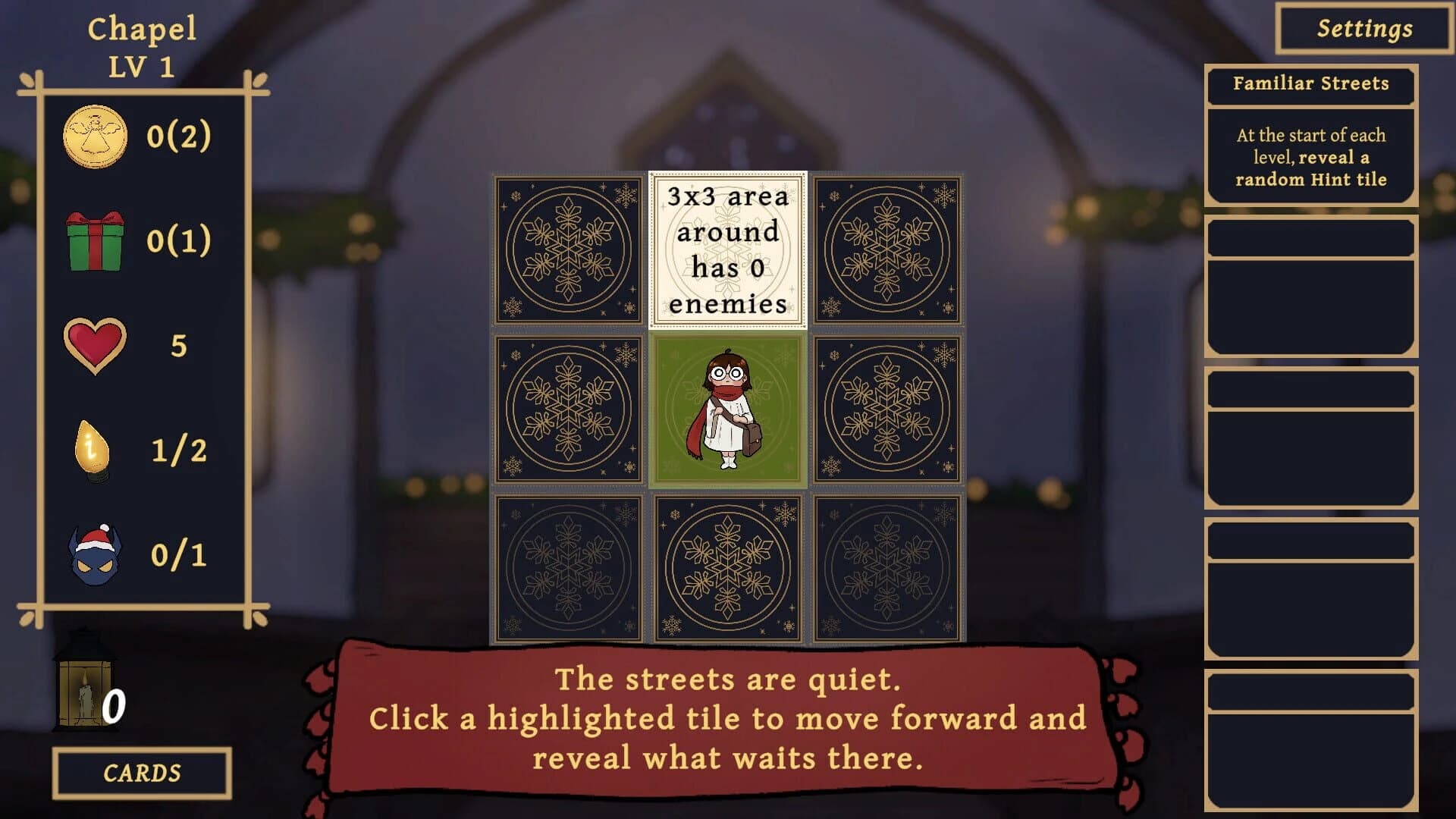 Carol and the Bells: A Cozy Strategy Game screenshot 2