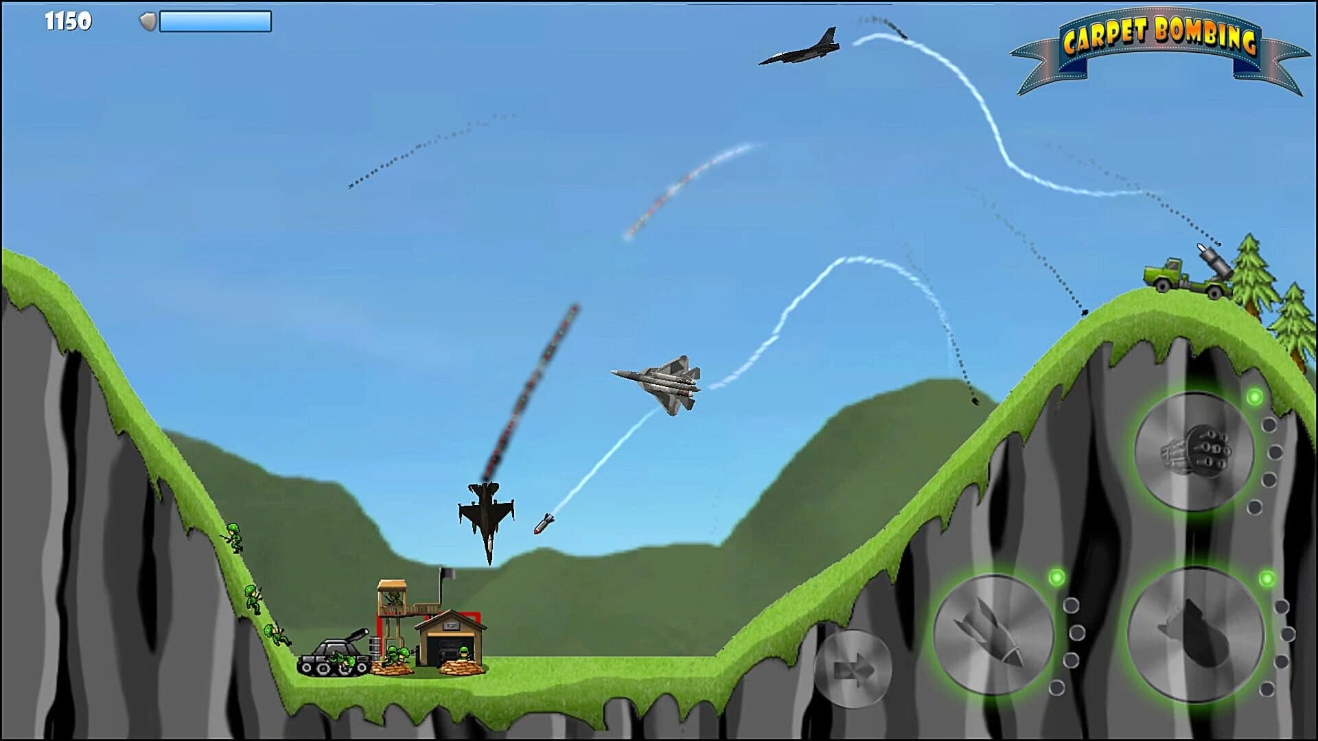 Carpet Bombing screenshot 3